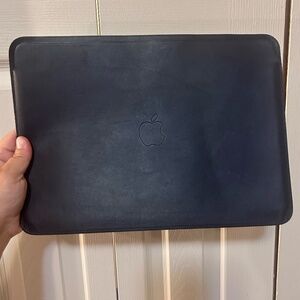 MacBook Pro 13 Leather Sleeve, Blue